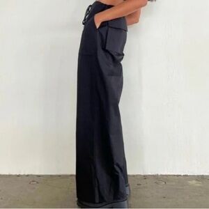 Local European Black Trousers